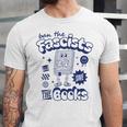 Save The Books Ban Fascists Stand For Book Readers Unisex Jersey T-Shirt