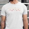 School Librarian Valentines Day Daisy Library Book Lover Unisex Jersey T-Shirt School Librarian Valentines Day Daisy Library Book Lover Unisex Jersey T-Shirt