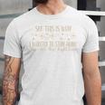 See This Is Why I Wanted To Stay Home Introvert Joke Unisex Jersey T-Shirt