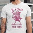 Silly Goose Book Club Unisex Jersey T-Shirt
