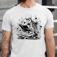 Skeleton Skull Halloween Book Reading Books Lover Teacher Unisex Jersey T-Shirt Skeleton Skull Halloween Book Reading Books Lover Teacher Unisex Jersey T-Shirt