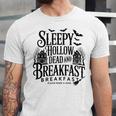 Sleepy Hollow Dead And Breakfast Please Book Ahead Unisex Jersey T-Shirt