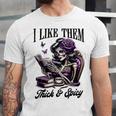 Smut Reader Spicy Book Romance I Like Them Thick & Spicy Unisex Jersey T-Shirt Smut Reader Spicy Book Romance I Like Them Thick & Spicy Unisex Jersey T-Shirt