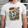 Softball Outfielder Best Traits Brave Retro Comic Book Art Premium Tri-Blend Unisex Jersey T-Shirt Softball Outfielder Best Traits Brave Retro Comic Book Art Premium Tri-Blend Unisex Jersey T-Shirt