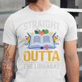 Straight Outta The Library Book Lover Men Women Premium Tri-Blend Unisex Jersey T-Shirt Straight Outta The Library Book Lover Men Women Premium Tri-Blend Unisex Jersey T-Shirt