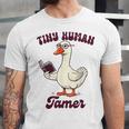 Teacher Silly Goose Reading Book Teaching Tiny Human Tamer Unisex Jersey T-Shirt Teacher Silly Goose Reading Book Teaching Tiny Human Tamer Unisex Jersey T-Shirt