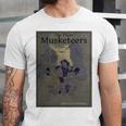 The Three Musketeers Book Cover Unisex Jersey T-Shirt The Three Musketeers Book Cover Unisex Jersey T-Shirt