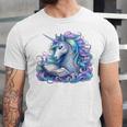 Unicorn Reading For Book Lovers Readers Unisex Jersey T-Shirt Unicorn Reading For Book Lovers Readers Unisex Jersey T-Shirt