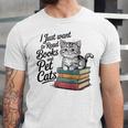 Vintage I Just Want To Read Books And Pet Cats Cat Raglan Baseball Tee Unisex Jersey T-Shirt Vintage I Just Want To Read Books And Pet Cats Cat Raglan Baseball Tee Unisex Jersey T-Shirt