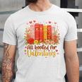 Women's All Booked For Valentine Teacher Valentines Reading Book Unisex Jersey T-Shirt Women's All Booked For Valentine Teacher Valentines Reading Book Unisex Jersey T-Shirt