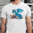 In A World Full Of Bookworms Be A Book Dragon Unisex Jersey T-Shirt In A World Full Of Bookworms Be A Book Dragon Unisex Jersey T-Shirt