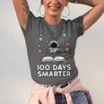 100 Days Smarter Astronaut Book 100th Day Girls Kids Women Unisex Jersey T-Shirt 100 Days Smarter Astronaut Book 100th Day Girls Kids Women Unisex Jersey T-Shirt