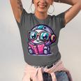 Adorable Book Lover Robot With Reading Glasses Cute Unisex Jersey T-Shirt Adorable Book Lover Robot With Reading Glasses Cute Unisex Jersey T-Shirt
