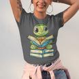 Adorable Turtle Reading Books Unisex Jersey T-Shirt Adorable Turtle Reading Books Unisex Jersey T-Shirt