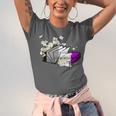 Asexual Book Lover LGBT Reading Pride Ace Flag Daisy Unisex Jersey T-Shirt Asexual Book Lover LGBT Reading Pride Ace Flag Daisy Unisex Jersey T-Shirt