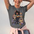 Back To School Afro Melanin Girl Reading Book Bookworm Unisex Jersey T-Shirt Back To School Afro Melanin Girl Reading Book Bookworm Unisex Jersey T-Shirt