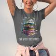Im With The Banned Book Readers Librarians Read Banned Books Unisex Jersey T-Shirt Im With The Banned Book Readers Librarians Read Banned Books Unisex Jersey T-Shirt