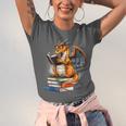 Book Dragon Reading Book Lover Unisex Jersey T-Shirt