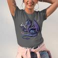 Book Lover Dragon Reading Cool Fantasy Women Girls Kids Men Unisex Jersey T-Shirt
