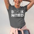 Book Nerd Book Club Bookworm Reading Lover Humor Unisex Jersey T-Shirt