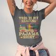 Book And Pajama This Is My Reading Pajama Bedtime Reading Unisex Jersey T-Shirt
