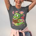 Book Worm Costume World Book Day Cute Kawaii Worm Reading Unisex Jersey T-Shirt
