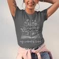 My Weekend Is Booked Floral Book Unisex Jersey T-Shirt