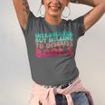 Bookish Reading Love Introverted But Willing To Discuss Book Unisex Jersey T-Shirt
