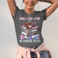 Books Coffee Yarn Lover My Favorite Things Unisex Jersey T-Shirt