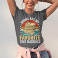 Books Are My Favorite Time Machines Unisex Jersey T-Shirt