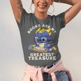 Books Are My Greatest Treasure Kawaii Dragon Reading Books Unisex Jersey T-Shirt