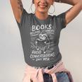 Books Helping Introverts Avoid Conversations Since 1454 Unisex Jersey T-Shirt