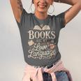 Books Are My Love Language Reader And Book Lover Bookworms Unisex Jersey T-Shirt Books Are My Love Language Reader And Book Lover Bookworms Unisex Jersey T-Shirt