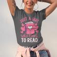 Bookworm Just A Girl Who Loves To Read Unisex Jersey T-Shirt