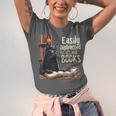 Cats And Books Book & Cat Lover Easily Distracted By Unisex Jersey T-Shirt Cats And Books Book & Cat Lover Easily Distracted By Unisex Jersey T-Shirt