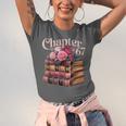 Chapter 67 Floral Book Stack Unisex Jersey T-Shirt Chapter 67 Floral Book Stack Unisex Jersey T-Shirt