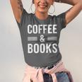 Coffee & Books Lover Coffee And Books Unisex Jersey T-Shirt