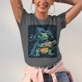 Cool Magical Book With Wizard Turtle For Adults And Kids Unisex Jersey T-Shirt