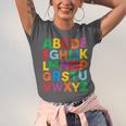 Cute ABCs Shirt Alphabet Colorful Letters Reading Books Kids Unisex Jersey T-Shirt Cute ABCs Shirt Alphabet Colorful Letters Reading Books Kids Unisex Jersey T-Shirt