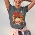Cute Christmas Books Gingerbread Xmas Book Lover Teacher Unisex Jersey T-Shirt Cute Christmas Books Gingerbread Xmas Book Lover Teacher Unisex Jersey T-Shirt