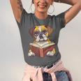 Cute Dog Boxer Reading Book Unisex Jersey T-Shirt Cute Dog Boxer Reading Book Unisex Jersey T-Shirt