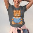 Cute Teddy Bear Reading Book Adorable For Readers Unisex Jersey T-Shirt Cute Teddy Bear Reading Book Adorable For Readers Unisex Jersey T-Shirt