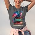 Dragons And Books Dragonworm Book Lover Reading Unisex Jersey T-Shirt