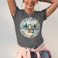 Duck Wilderness Book Reading Illustration Floral Unisex Jersey T-Shirt Duck Wilderness Book Reading Illustration Floral Unisex Jersey T-Shirt