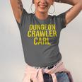 Dungeon Crawler Carl Yellow Text Logo LitRPG Series Book Unisex Jersey T-Shirt Dungeon Crawler Carl Yellow Text Logo LitRPG Series Book Unisex Jersey T-Shirt