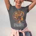 Education Is Freedom Afro Woman Book Illustration Unisex Jersey T-Shirt