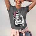 Female Librarian Rosie Riveter Book Guardian Woman Unisex Jersey T-Shirt Female Librarian Rosie Riveter Book Guardian Woman Unisex Jersey T-Shirt