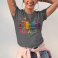 Floral Flower Book Equality Human Rights Women's Rights Unisex Jersey T-Shirt