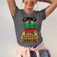 Girl Kid Reading Book Black History Month Bookworm Unisex Jersey T-Shirt