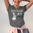 Goose Reading 67 Six Seven Meme Teacher Book Lover Unisex Jersey T-Shirt